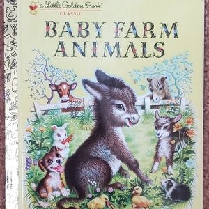 Little Gold Book Baby Farm Animals
